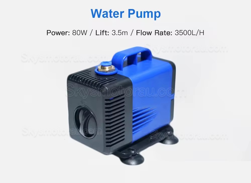 2.2KW VFD Spindle Kit OSP001699 Indc. Water Cooled Spindle Motor + VFD + Water Pump + 13Pcs ER20 Collet + Bracket